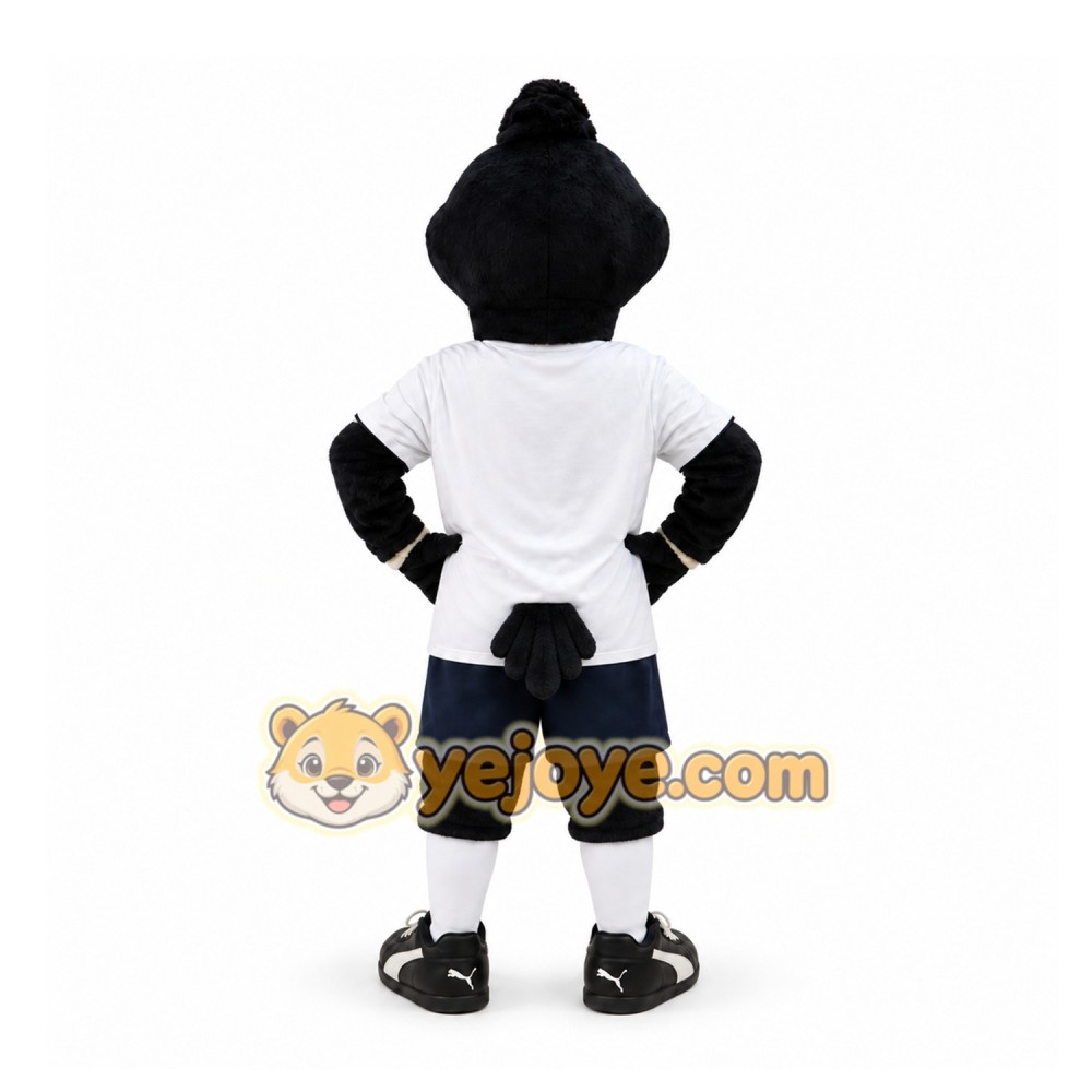 Black Bird Crow Mascot Costume for Sports Events Black Bird Crow Mascot Costume for Sports Events