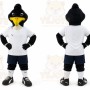Black Bird Crow Mascot Costume for Sports Events