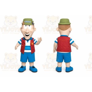 Blue Man Mascot Costume for Events and Promotions