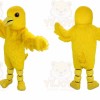 Yellow Bird Mascot Costume for Events and Promotions