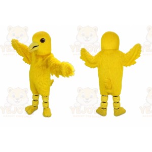 Yellow Bird Mascot Costume for Events and Promotions