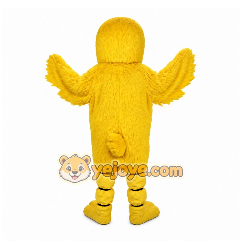 Yellow Bird Mascot Costume for Events and Promotions