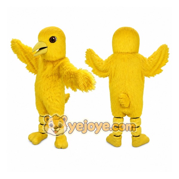 Yellow Bird Mascot Costume for Events and Promotions