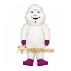 White Yeti Mascot Costume for Holiday Events White Yeti Mascot Costume for Holiday Events