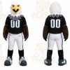 Black Eagle Mascot Costume for Sports Events