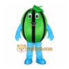 Green Watermelon Mascot Costume for Events and Promotions Green Watermelon Mascot Costume for Events and Promotions