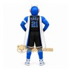 Blue Superhero Mascot Costume for Sports Events Blue Superhero Mascot Costume for Sports Events