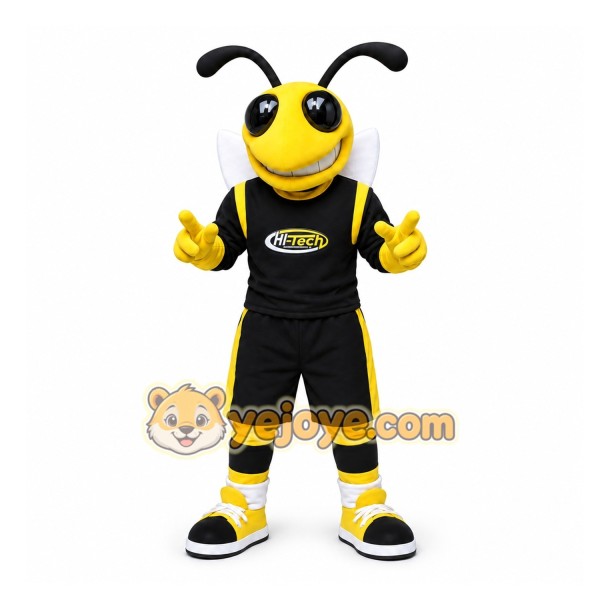 Yellow Bee Mascot Costume for Corporate Events Yellow Bee Mascot Costume for Corporate Events
