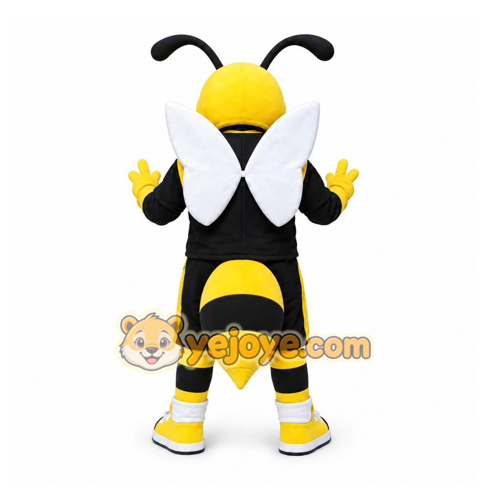Yellow Bee Mascot Costume for Corporate Events Yellow Bee Mascot Costume for Corporate Events
