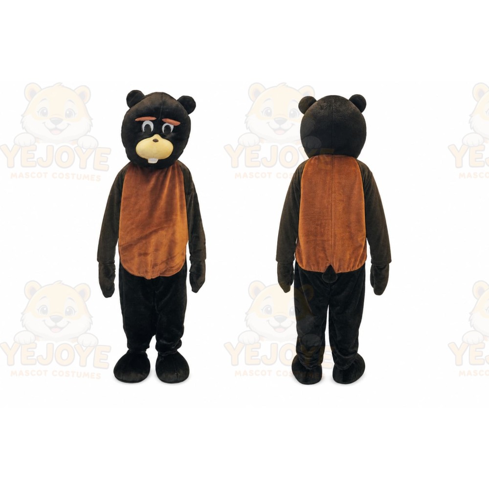 Black Bear Mascot Costume for Events and Promotions