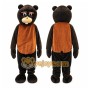 Black Beaver Mascot Costume for Events and Promotions
