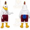 White Chicken Mascot Costume for Restaurant Promotions