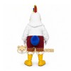 White Chicken Mascot Costume for Restaurant Promotions White Chicken Mascot Costume for Restaurant Promotions