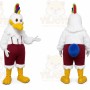White Chicken Mascot Costume for Restaurant Promotions