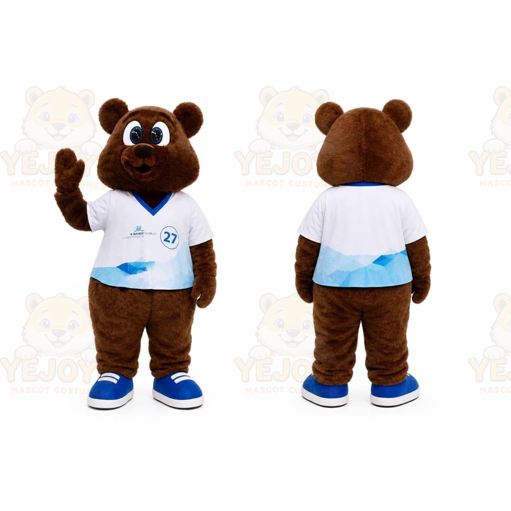Brown Bear Mascot Costume for Events and Promotions