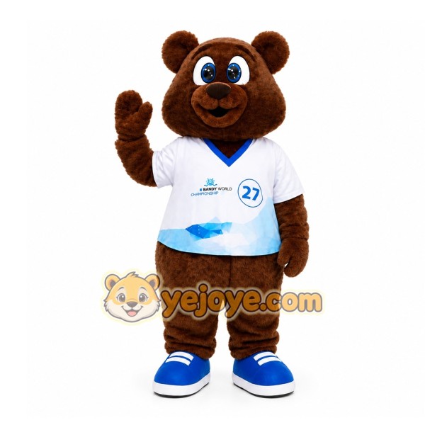Brown Bear Mascot Costume for Events and Promotions