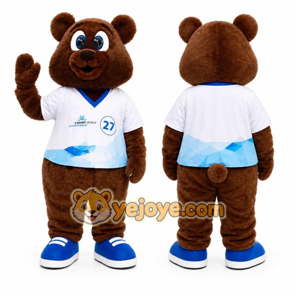 Brown Bear Mascot Costume for Events and Promotions