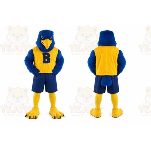 Blue Bird Mascot Costume for Sports Events