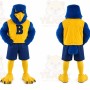 Blue Bird Mascot Costume for Sports Events