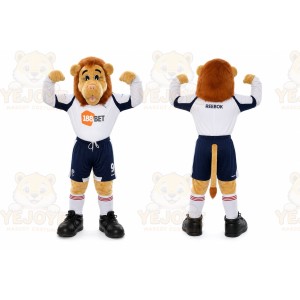 Brown Lion Mascot Costume for Sports Events