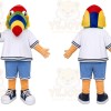 White Parrot Mascot Costume for Events and Promotions