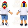 White Parrot Mascot Costume for Events and Promotions