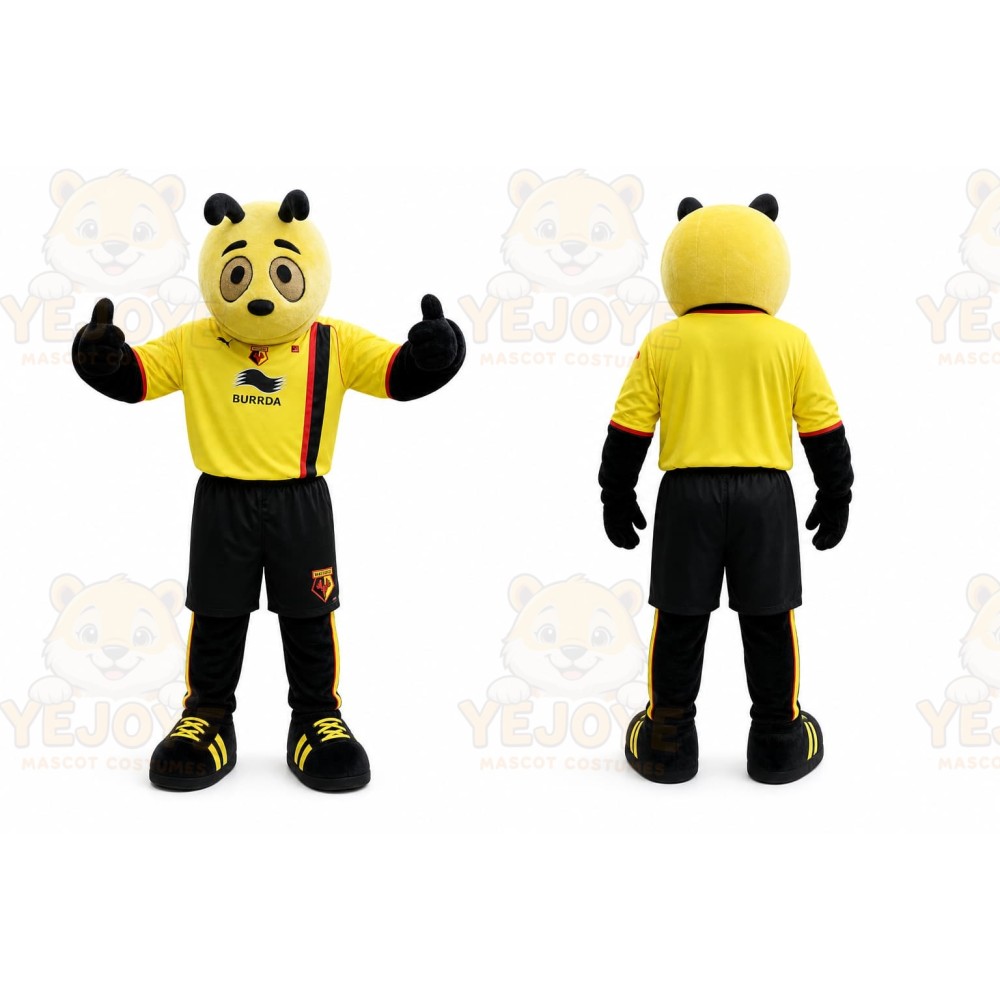 Yellow Bee Mascot Costume for Sports Events