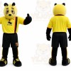 Yellow Bee Mascot Costume for Sports Events