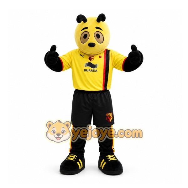 Yellow Bee Mascot Costume for Sports Events Yellow Bee Mascot Costume for Sports Events