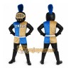 Blue Knight Mascot Costume for School Events Blue Knight Mascot Costume for School Events