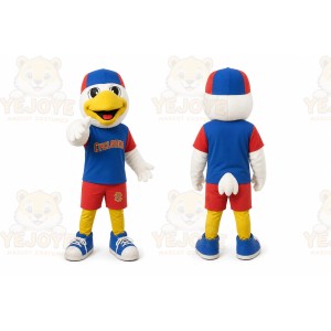 Blue Bird Mascot Costume for Sports Events