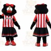 Black Cat Mascot Costume for Sports Events