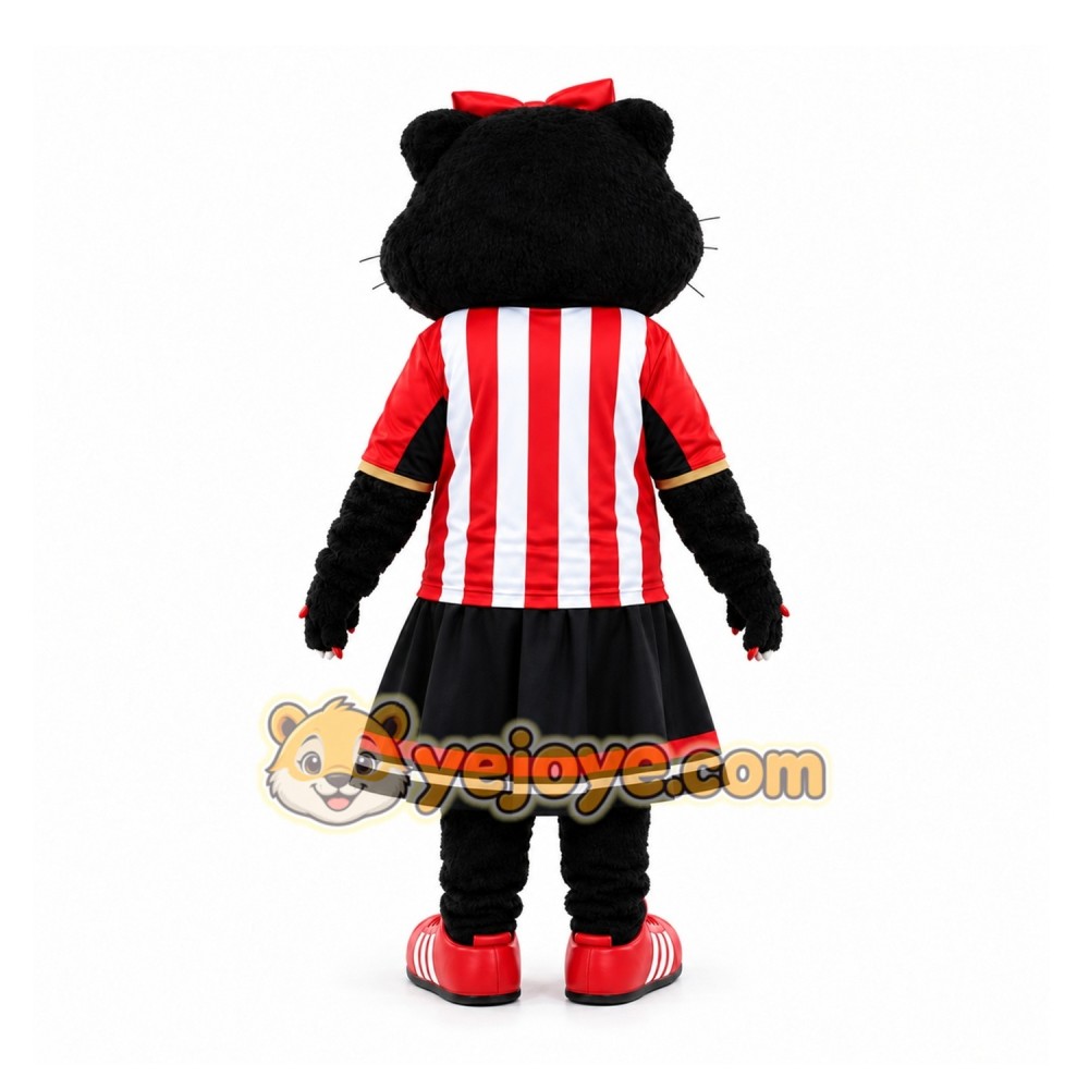 Black Cat Mascot Costume for Sports Events Black Cat Mascot Costume for Sports Events