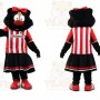 Black Cat Mascot Costume for Sports Events