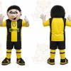 Yellow Boy Mascot Costume for Sports Events