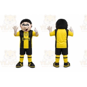 Yellow Boy Mascot Costume for Sports Events