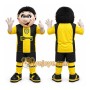 Yellow Boy Mascot Costume for Sports Events