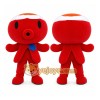 Red Octopus Mascot Costume for Events and Promotions