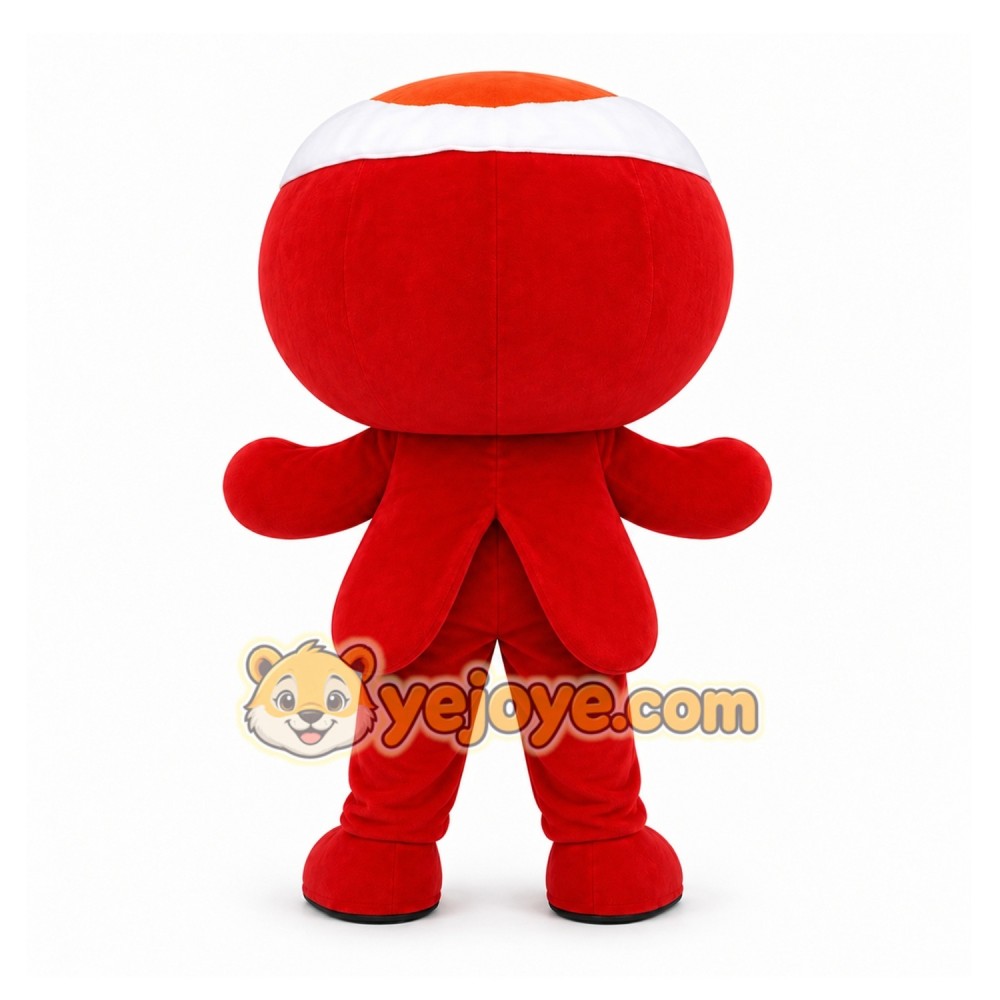 Red Octopus Mascot Costume for Events and Promotions