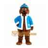 Brown Walrus Mascot Costume for Holiday Events
