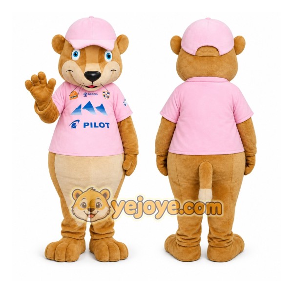 Brown Bear Mascot Costume for Events and Promotions