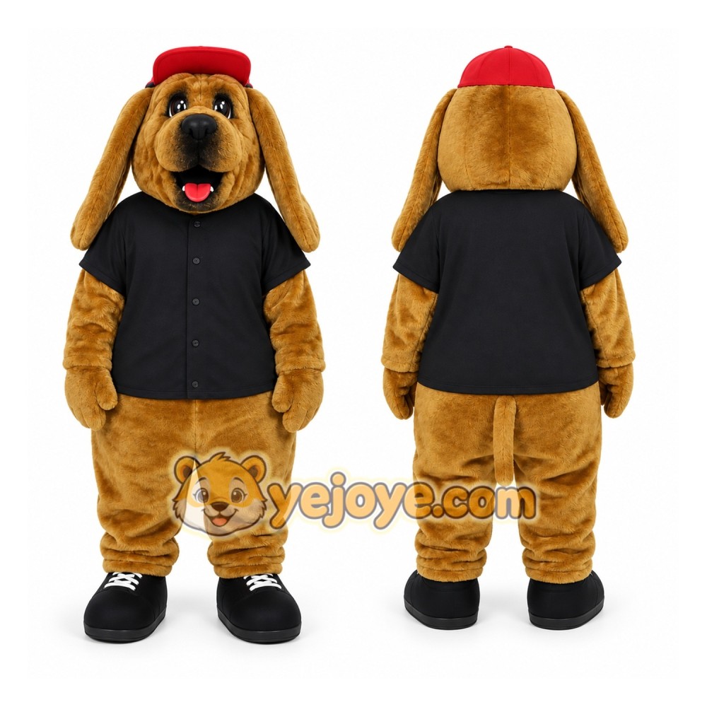 Brown Dog Mascot Costume for Events and Promotions Brown Dog Mascot Costume for Events and Promotions