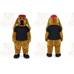 Brown Dog Mascot Costume for Events and Promotions