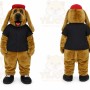 Brown Dog Mascot Costume for Events and Promotions