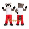 Gray Raccoon Mascot Costume for Events and Promotions Gray Raccoon Mascot Costume for Events and Promotions