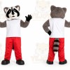 Gray Raccoon Mascot Costume for Events and Promotions