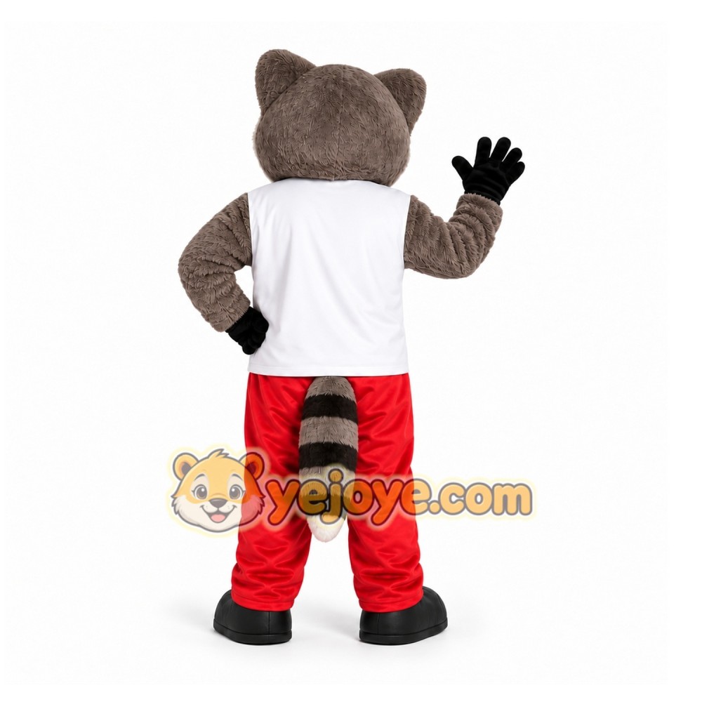 Gray Raccoon Mascot Costume for Events and Promotions Gray Raccoon Mascot Costume for Events and Promotions