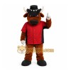 Brown Bull Mascot Costume for Sports Events Brown Bull Mascot Costume for Sports Events