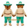 Green Bear Ranger Mascot Costume for Events and Promotions
