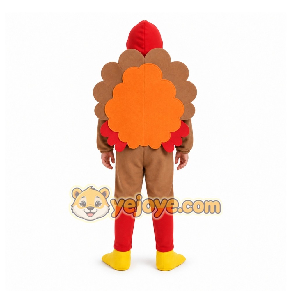Brown Turkey Mascot Costume for Holiday Events Brown Turkey Mascot Costume for Holiday Events